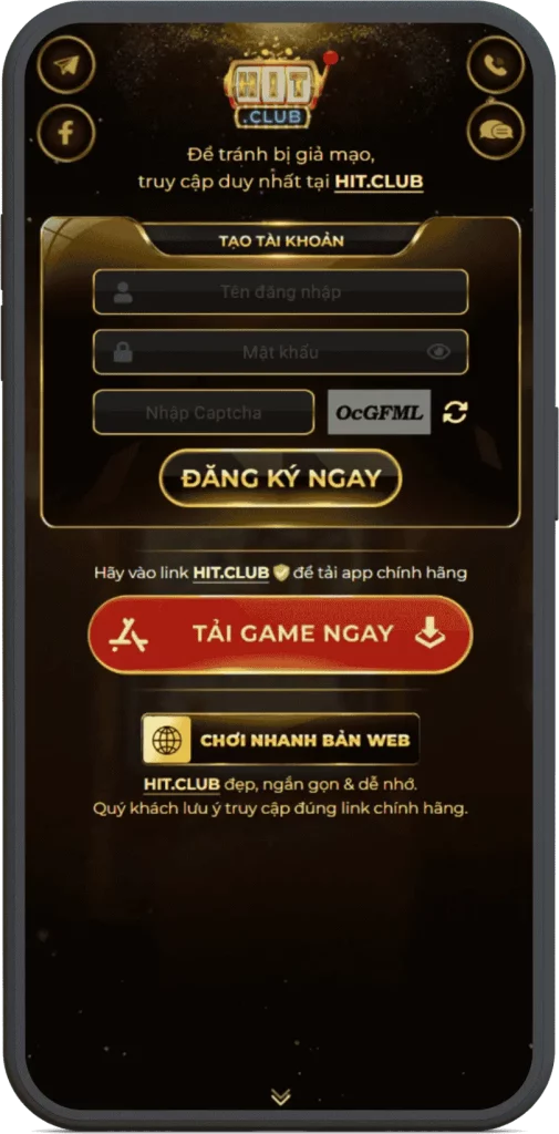 Nhấn chọn vào nút TẢI GAME NGAY