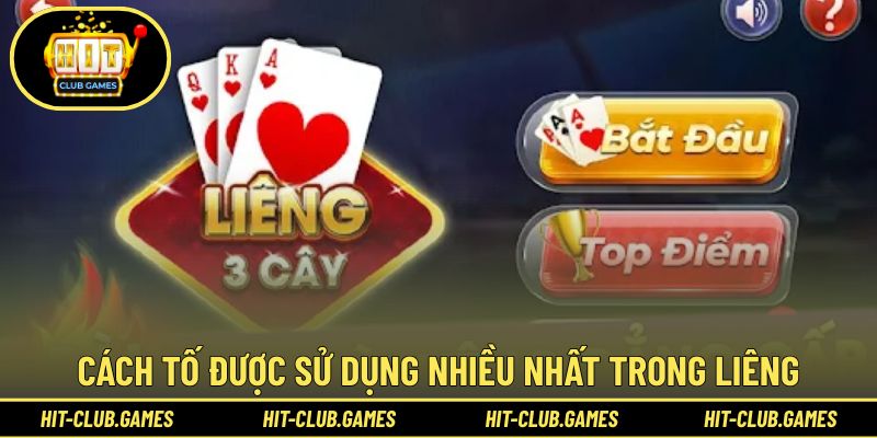 Các hình thức tố được người chơi Liêng dùng nhiều nhất