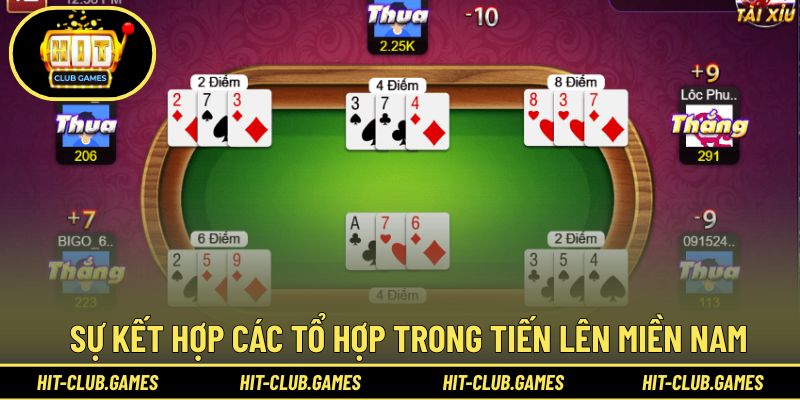 Những tổ hợp bài được hình thành trong Tiến lên