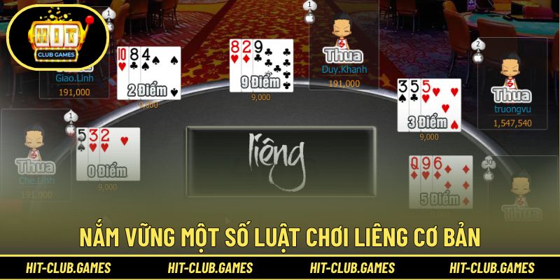 Nắm bắt các luật chơi Liêng nền tảng dành cho người mới