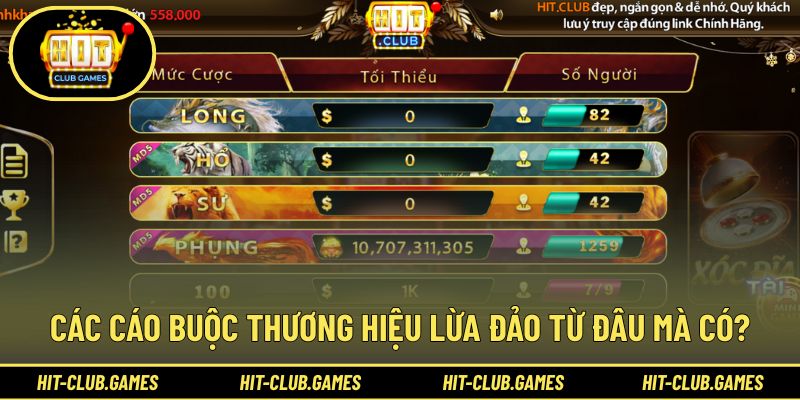 Nguồn gốc của những thông tin Hit Club lừa đảo