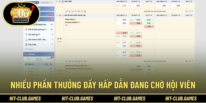 Nhiều phần thưởng đầy hấp dẫn đang chờ hội viên