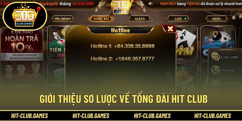 Tổng đài hỗ trợ giao tiếp giữa người chơi và nền tảng